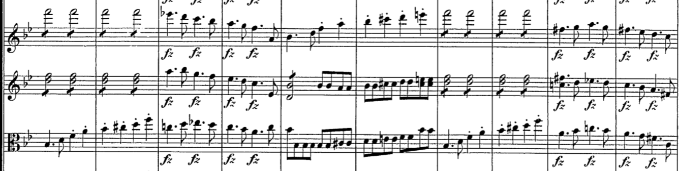 Schubert, 5. Sinfonie, 1. Satz