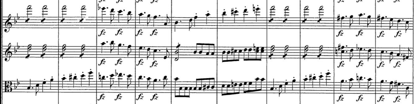 Schubert, 5.  Sinfonie, 1. Satz