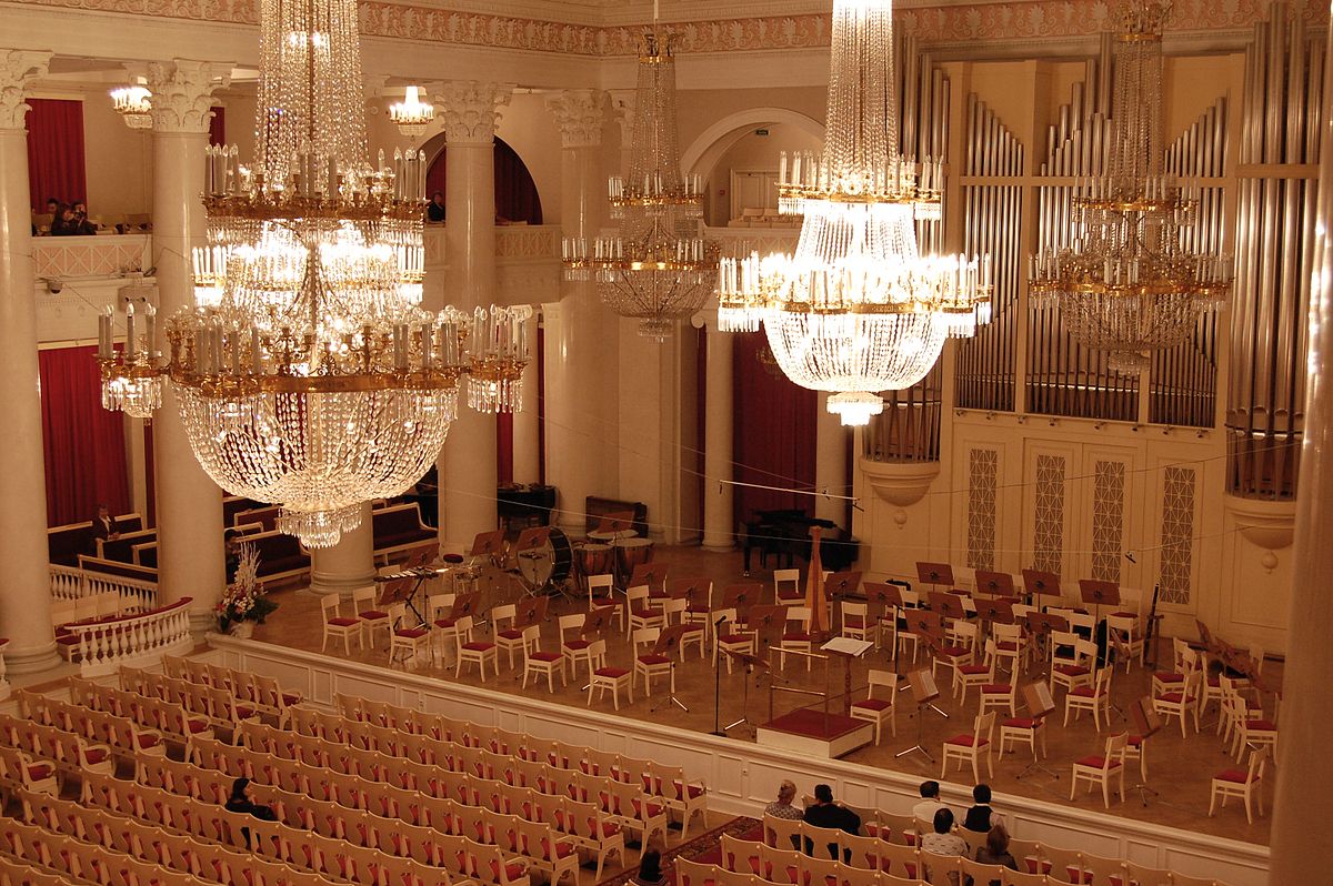 Großer Saal der Sankt Petersburger Philharmonie